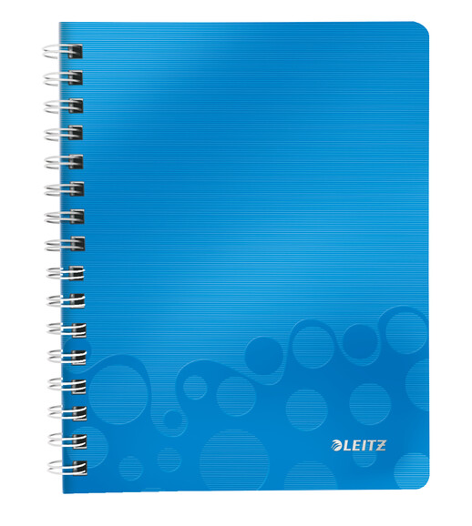 Notizbuch Leitz WOW A5 kar. blaumetallic, Art.-Nr. 464100-BLME - Paterno B2B-Shop