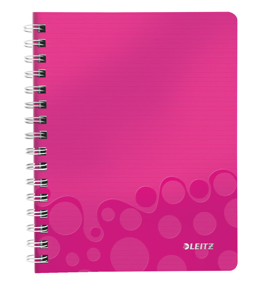 Notizbuch Leitz WOW A5 kar. pinkmetallic, Art.-Nr. 464100-PIME - Paterno B2B-Shop