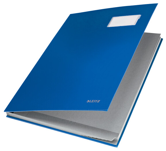 Unterschriftenbuch Leitz A4 blau, Art.-Nr. 5701-00-BL - Paterno B2B-Shop