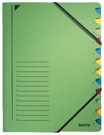 Ordnungsmappe Leitz A4 grün, Art.-Nr. 3912-00-GN - Paterno B2B-Shop