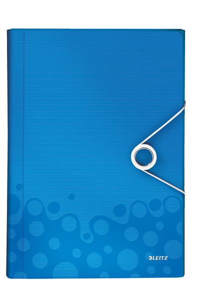 Projektmappe Leitz WOW PP A4 blaumetallic, Art.-Nr. 458900-BLME - Paterno B2B-Shop