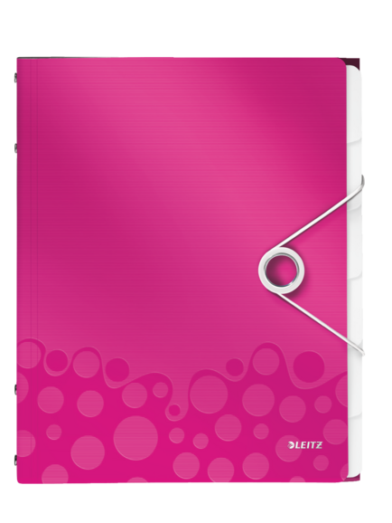 Ordnungsmappe Leitz WOW PP A4 pinkmetallic, Art.-Nr. 463300-PIME - Paterno B2B-Shop