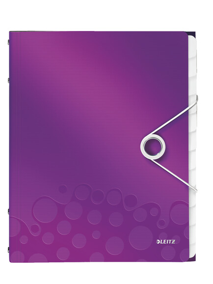 Ordnungsmappe Leitz WOW PP A4 violett metallic, Art.-Nr. 463400-VIME - Paterno B2B-Shop