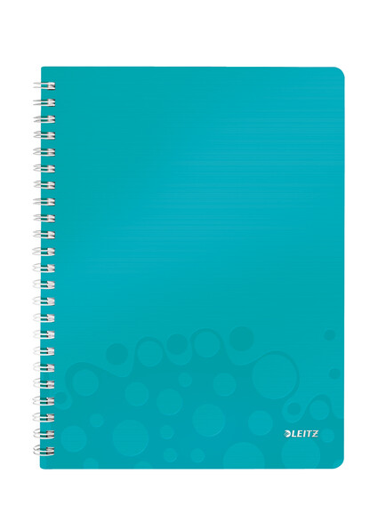 Notizbuch Leitz WOW A4 kar. eisblau metallic, Art.-Nr. 463800-EBME - Paterno B2B-Shop