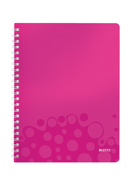 Notizbuch Leitz WOW A4 kar. pinkmetallic, Art.-Nr. 463800-PIME - Paterno B2B-Shop