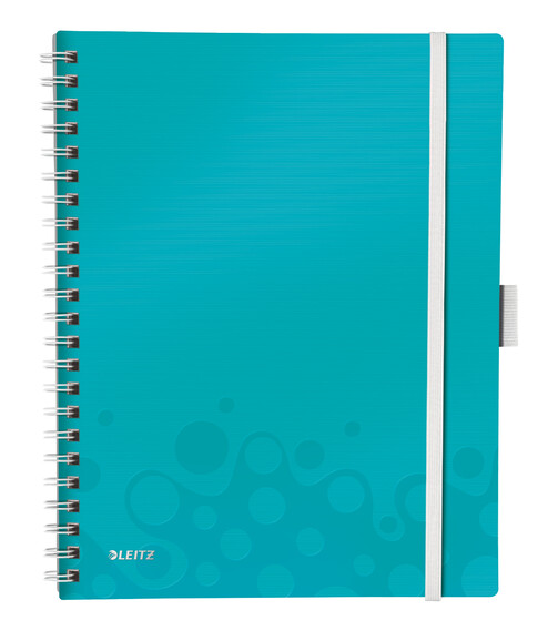 Notizbuch Leitz WOW A4 kar. eisblau metallic, Art.-Nr. 464500-EBME - Paterno B2B-Shop