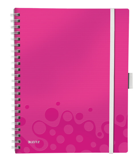 Notizbuch Leitz WOW A4 kar. pinkmetallic, Art.-Nr. 464500-PIME - Paterno B2B-Shop