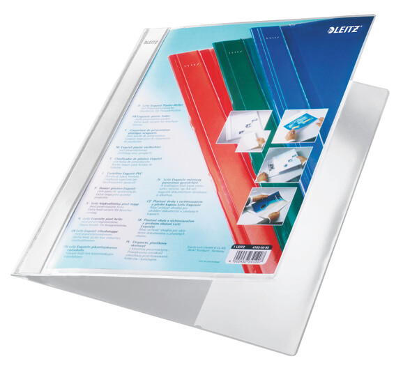 Schnellhefter Leitz EXQUISIT weiss, Art.-Nr. 4193-00-WS - Paterno B2B-Shop