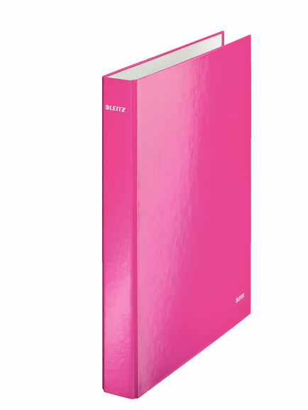 Ringbuch Leitz WOW A4+2D Ring 40mm pinkmetallic, Art.-Nr. 4241-PIME - Paterno B2B-Shop