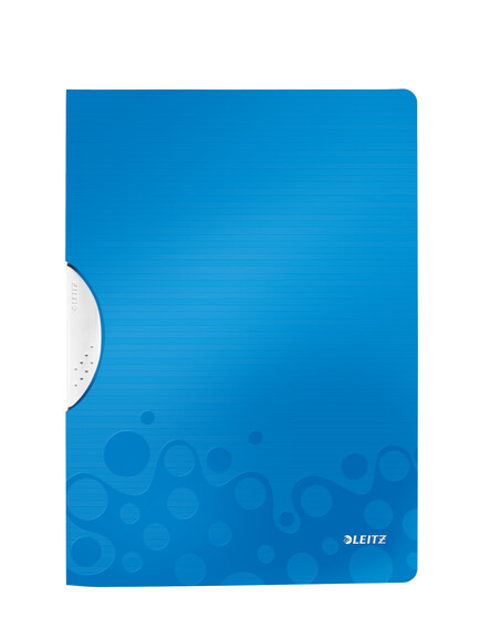 Clipboardmappe Leitz WOW PP A4 blaumetallic, Art.-Nr. 418500-BLME - Paterno B2B-Shop