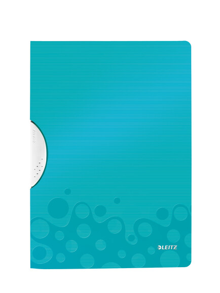 Clipboardmappe Leitz WOW PP A4 eisblau metallic, Art.-Nr. 418500-EBME - Paterno B2B-Shop