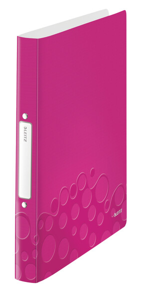 Ringbuch Leitz WOW A4/2/25mm pinkmetallic, Art.-Nr. 425700-PIME - Paterno B2B-Shop