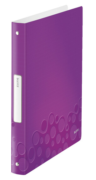 Ringbuch Leitz WOW A4/4/25mm violettmetallic, Art.-Nr. 425800-VIME - Paterno B2B-Shop