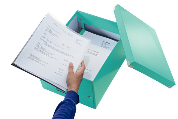 Aufbewahrungsbox Leitz Click&amp;Store A4 schwarz, Art.-Nr. 6044-00-SW - Paterno B2B-Shop