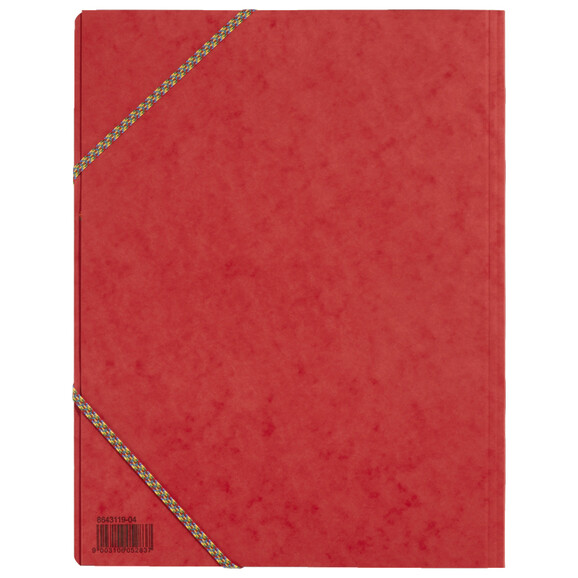 Dreiflügelmappe Donau A4 rot, Art.-Nr. 8643119-RT - Paterno B2B-Shop