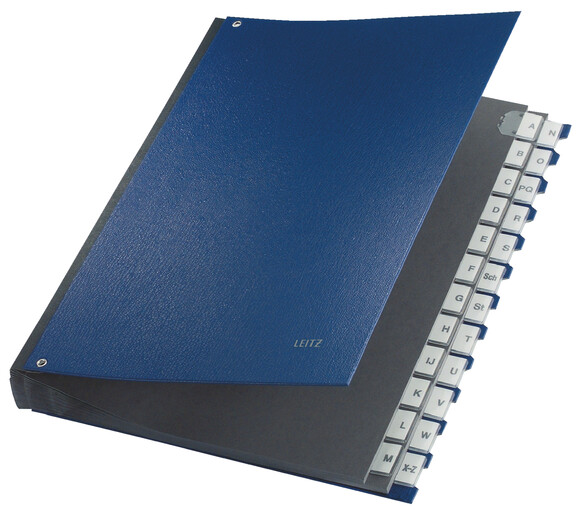 Pultordner Leitz A4 A-Z blau, Art.-Nr. 5924-00-BL - Paterno B2B-Shop