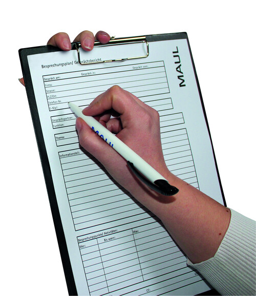 Klemmbrett Maul A4 hoch gelb, Art.-Nr. 23352-GE - Paterno B2B-Shop