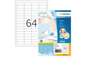 Etiketten Herma Superprint 48,3x16,9 mm, Art.-Nr. 4271E - Paterno B2B-Shop