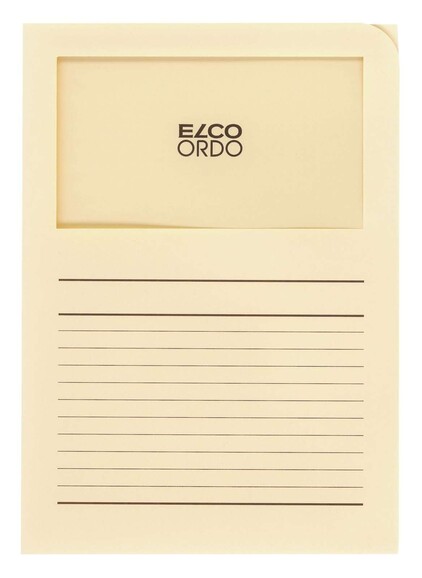 Sichtmappe Elco Ordo A4 Mappe chamois, Art.-Nr. 29488-CH - Paterno B2B-Shop Sichtmappe Elco Ordo A4 Mappe chamois, Art.-Nr. 29488-CH - Paterno B2B-Shop