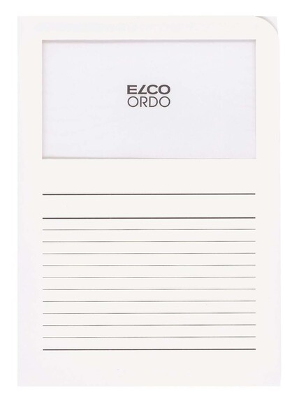 Sichtmappe Elco Ordo A4 Mappe weiss, Art.-Nr. 29488-WS - Paterno B2B-Shop Sichtmappe Elco Ordo A4 Mappe weiss, Art.-Nr. 29488-WS - Paterno B2B-Shop