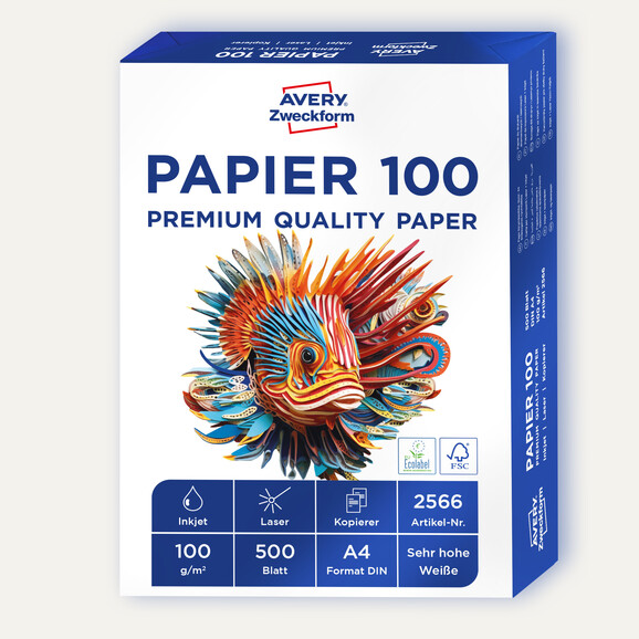Inkjet-Papier Bright White IJ-Papier h´weiss, Art.-Nr. 2566ZWF - Paterno B2B-Shop