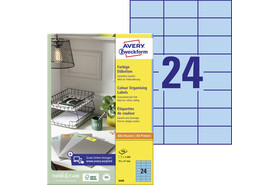 Kopieretiketten ZWF 70 x 37 mm, blau, Art.-Nr. 3449ZWF - Paterno B2B-Shop