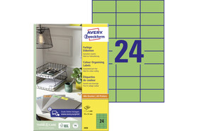 Kopieretiketten ZWF 70 x 37 mm, grün, Art.-Nr. 3450ZWF - Paterno B2B-Shop