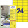 Kopieretiketten ZWF 70 x 37 mm, gelb, Art.-Nr. 3451ZWF - Paterno B2B-Shop