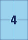 Kopieretiketten ZWF 105 x 148 mm, blau, Art.-Nr. 3457ZWF - Paterno B2B-Shop Kopieretiketten ZWF 105 x 148 mm, blau, Art.-Nr. 3457ZWF - Paterno B2B-Shop