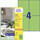 Kopieretiketten ZWF 105 x 148 mm, grün, Art.-Nr. 3458ZWF - Paterno B2B-Shop