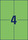 Kopieretiketten ZWF 105 x 148 mm, grün, Art.-Nr. 3458ZWF - Paterno B2B-Shop
