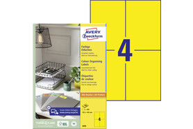 Kopieretiketten ZWF 105 x 148 mm, gelb, Art.-Nr. 3459ZWF - Paterno B2B-Shop