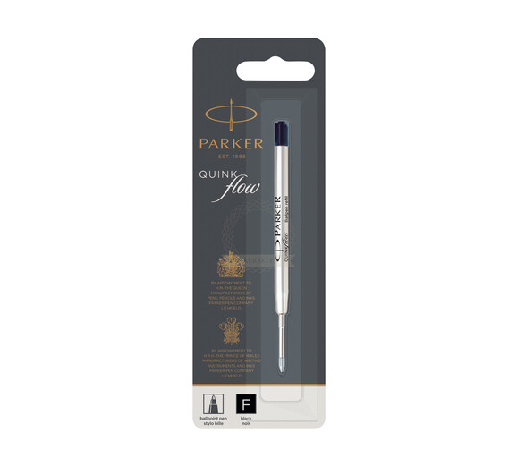 Kugelschreibermine Parker F schwarz, Art.-Nr. PARKER-F-SW - Paterno B2B-Shop