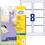 Etiketten Inkjet-Glossy weiß, glanz, Art.-Nr. C6081-10 - Paterno B2B-Shop