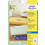 Adressetiketten ZWF 63,5 x 29,6 mm transparent, Art.-Nr. J4721-25 - Paterno B2B-Shop