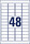 Adressetiketten ZWF 45,7 x 21,2 mm weiß, Art.-Nr. J4791-25 - Paterno B2B-Shop