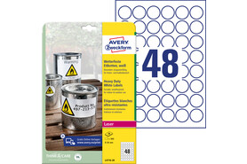 Etiketten wetterfest DM 30mm, Art.-Nr. L4716-20 - Paterno B2B-Shop