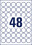 Etiketten wetterfest DM 30mm, Art.-Nr. L4716-20 - Paterno B2B-Shop