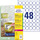 Wetterfeste-Etiketten ZWF ablösb. 30mm rund, Art.-Nr. L4716REV-20 - Paterno B2B-Shop