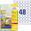 Wetterfeste-Etiketten ZWF ablösb. 30mm rund, Art.-Nr. L4716REV-20 - Paterno B2B-Shop