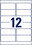 Adressetiketten ZWF 99,1 x 42,3 mm transparent, Art.-Nr. L4772-25 - Paterno B2B-Shop