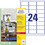 Etiketten ZWF Wetterfest 63,5 x 33,9 mm, Art.-Nr. L4773-100 - Paterno B2B-Shop