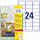 Wetterfeste-Etiketten ZWF ablösb. 63,5x33,9mm, Art.-Nr. L4773REV-20 - Paterno B2B-Shop