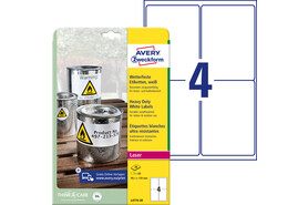 Etiketten ZWF Wetterfest 99,1 x 139 mm, Art.-Nr. L4774-20 - Paterno B2B-Shop