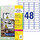 Etiketten ZWF Wetterfest 45,7 x 21,2 mm, Art.-Nr. L4778-20 - Paterno B2B-Shop