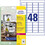 Etiketten ZWF Wetterfest 45,7 x 21,2 mm, Art.-Nr. L4778-20 - Paterno B2B-Shop