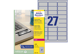 Etiketten ZWF Typenschild silber, Art.-Nr. L6011-100 - Paterno B2B-Shop