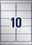 Etiketten ZWF Typenschild 96 x 50,8 mm silber, Art.-Nr. L6012-20 - Paterno B2B-Shop
