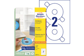 Etiketten ZWF CD ETIK DM117mm A4, Art.-Nr. L6015-25 - Paterno B2B-Shop