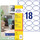Etiketten Universal 63,5x42,3 mm oval, Art.-Nr. L6024REV-25 - Paterno B2B-Shop